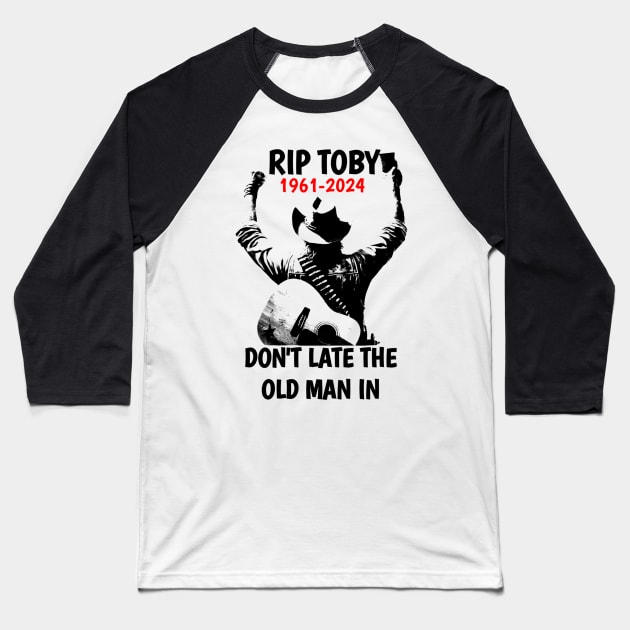 Toby keith t-shirt Baseball T-Shirt by Ucup stores